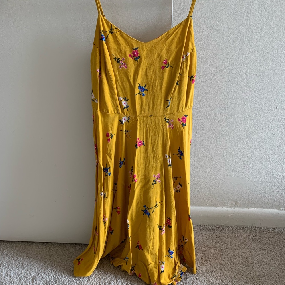 Flower print Old Navy dress